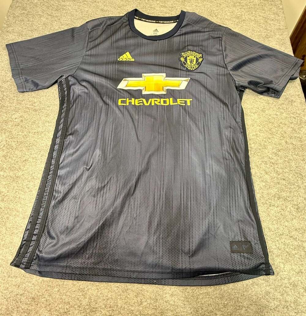 Adidas Manchester United FC 2018-2019 Parley Third Jersey XXL